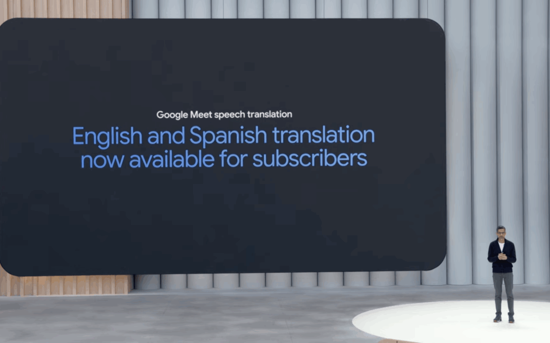 Google Meet Can Now Translate Your Voice As You Speak